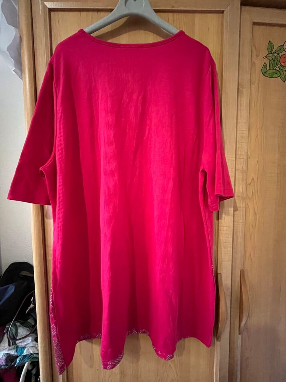 TEE-SHIRT ROSE GRANDE TAILLE Vêtements