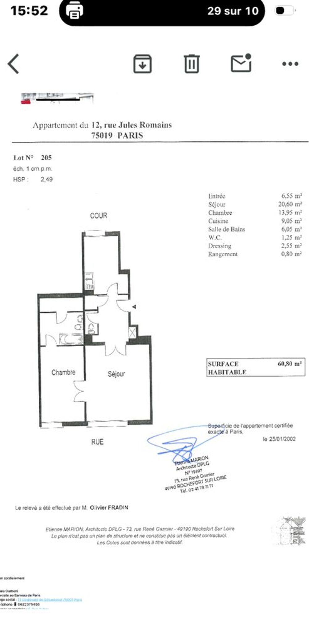 Vente Appartement À saisir  12 rue Jules Romains Paris quartier Bas Belleville Paris 19