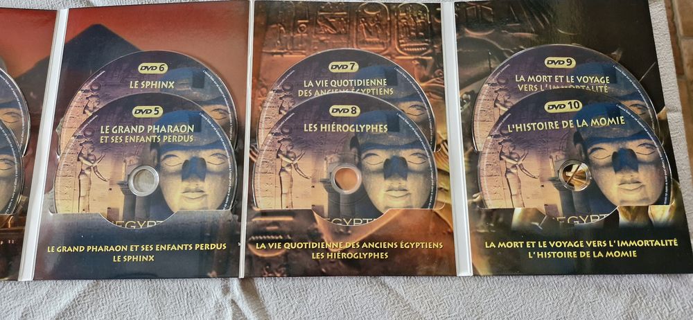 Bo&icirc;tier m&eacute;tal 10 DVD&nbsp;: L'&Eacute;gypte Des Grands Pharaons
Photos/Video/TV