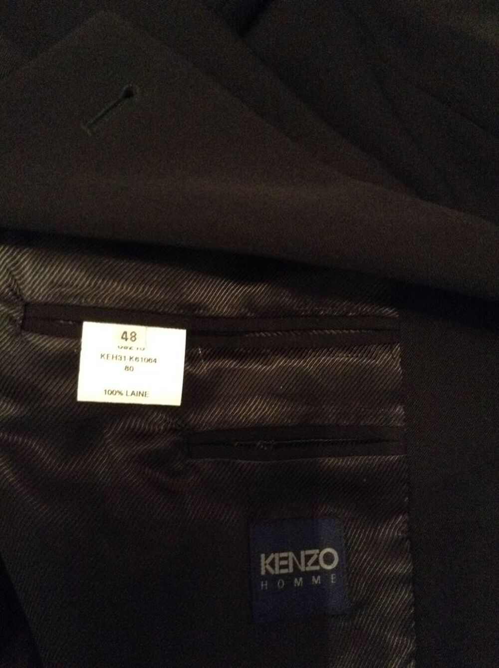 Veste KENZO noire V�tements