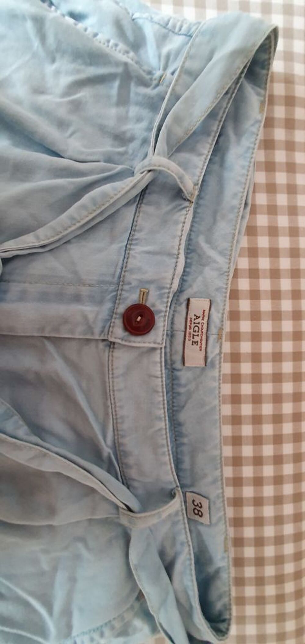 Pantalon bleu Aigle Vtements
