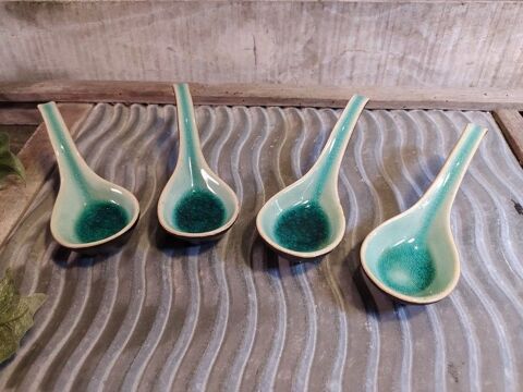 Cuill�res � Soupe Chinoises Turquoise Chine 20 Loches (37)