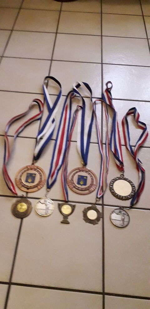 M�DAILLE TOUT GENRE DE COLLECTION. 5 Fr�vent (62)