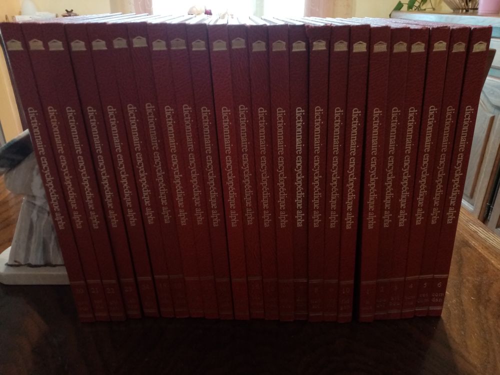 Dictionnaire encyclop&eacute;dique Alpha-Edition Erasme- Livres et BD