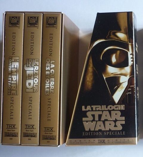 STAR WARS 3  VHS Trilogie 1997 + VHS I (1999) VHS II (2002) 35 Loivre (51)
