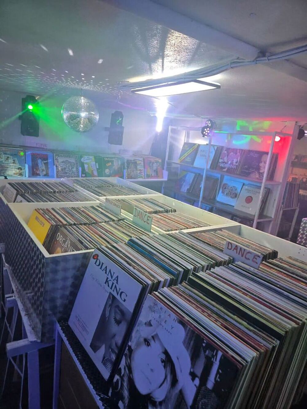 collection de disque vinyle en tout genre et format CD et vinyles
