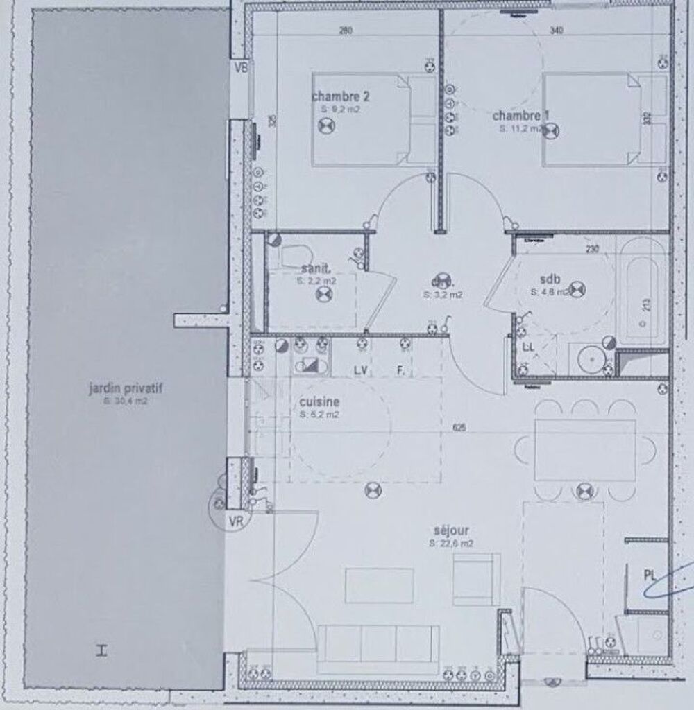 Vente Appartement appartement T3 récent La membrolle-sur-choisille