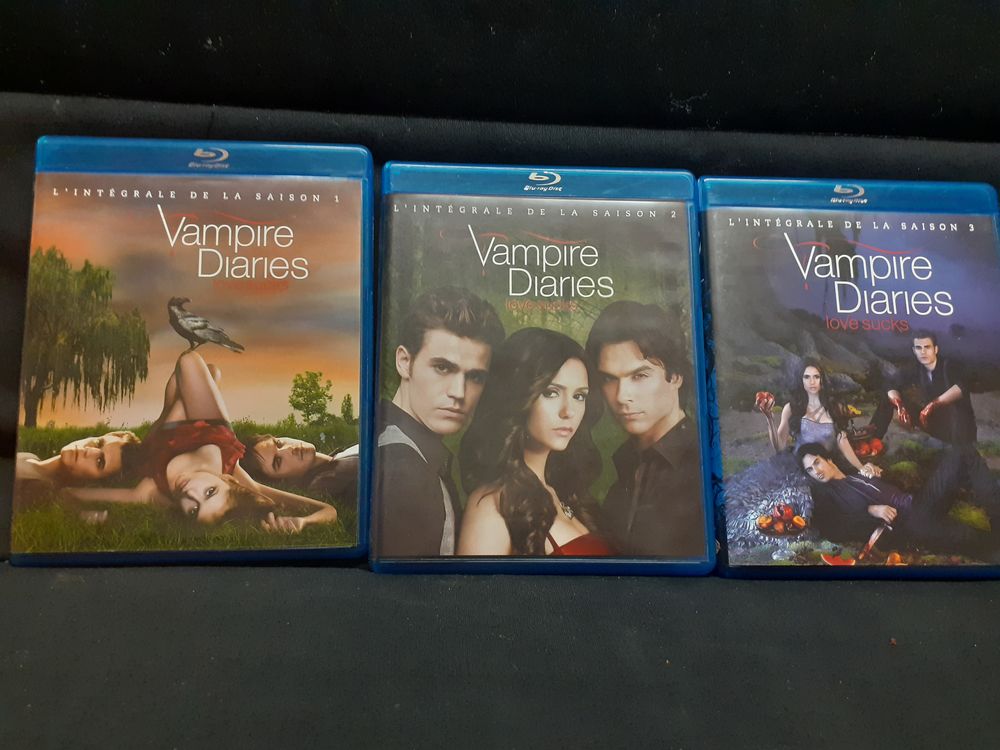 Blu ray vampires diaries l'int&eacute;grale Photos/Video/TV