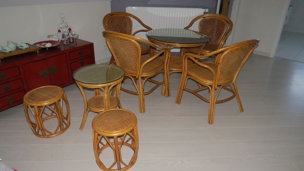 salon en rotin Meubles