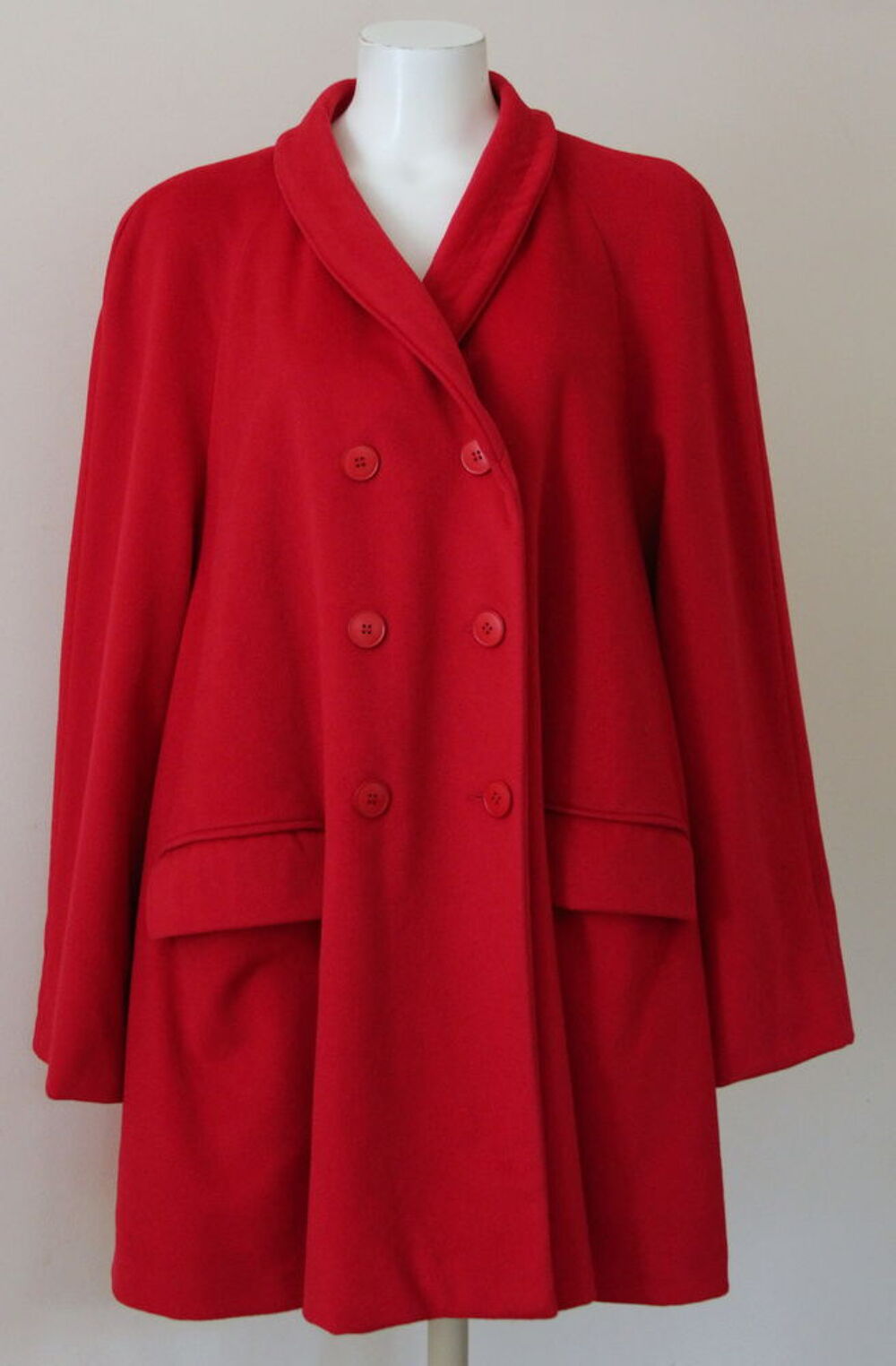 Manteau rouge LES COPAINS T.4 Vêtements