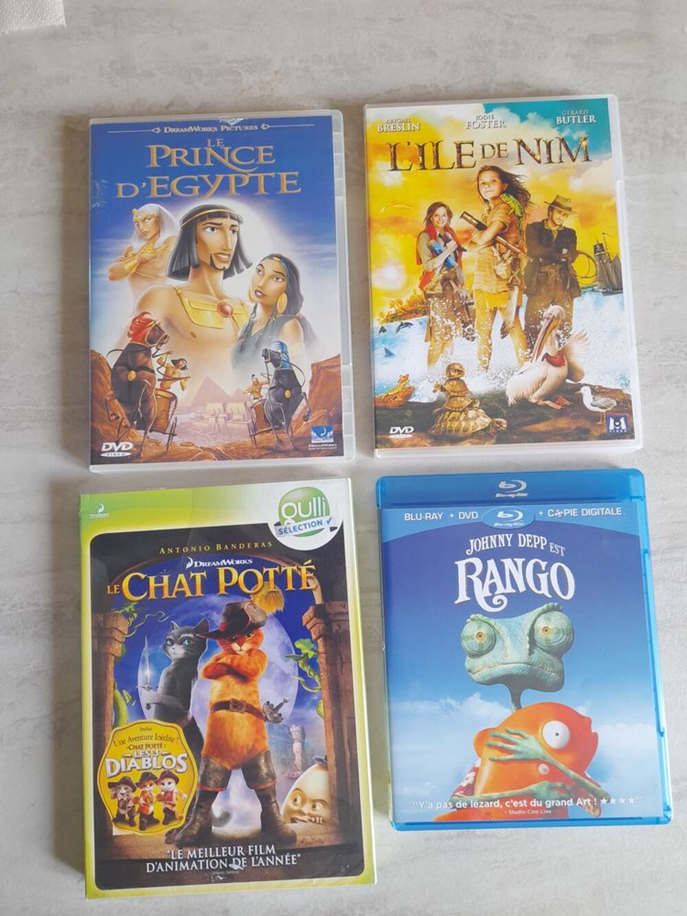 DESSINS ANIMES DVD NEUFS sous blister DVD et blu-ray