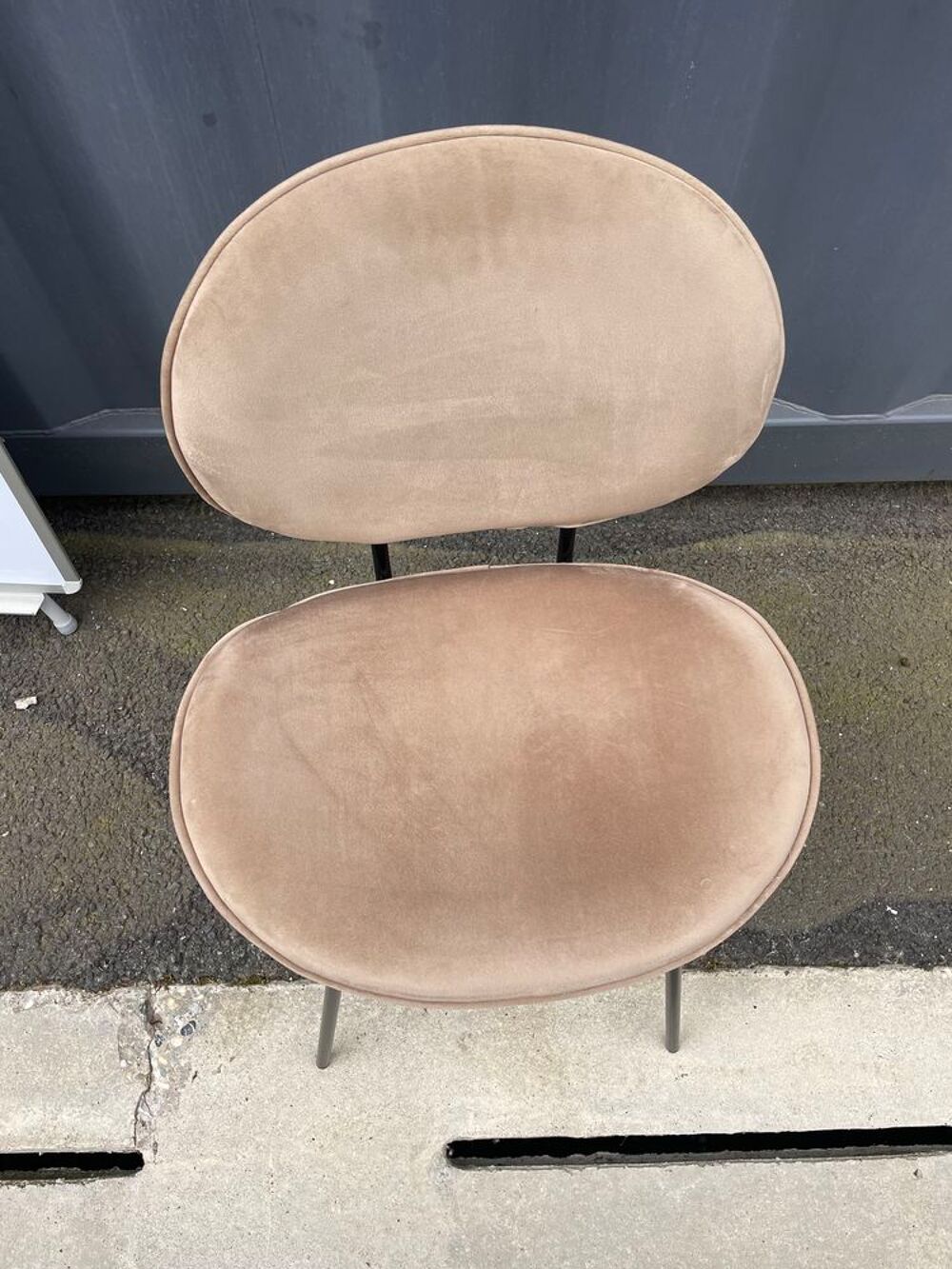 CHAISE EN DAIM MAISON DU MONDE Meubles