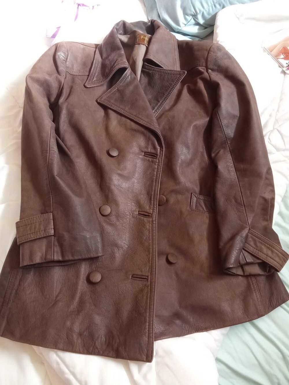 veste de cuir Maroquinerie