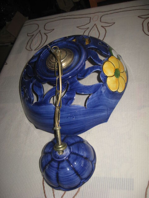 lustre en c�ramique d�cor proven�al 25 Racquinghem (62)