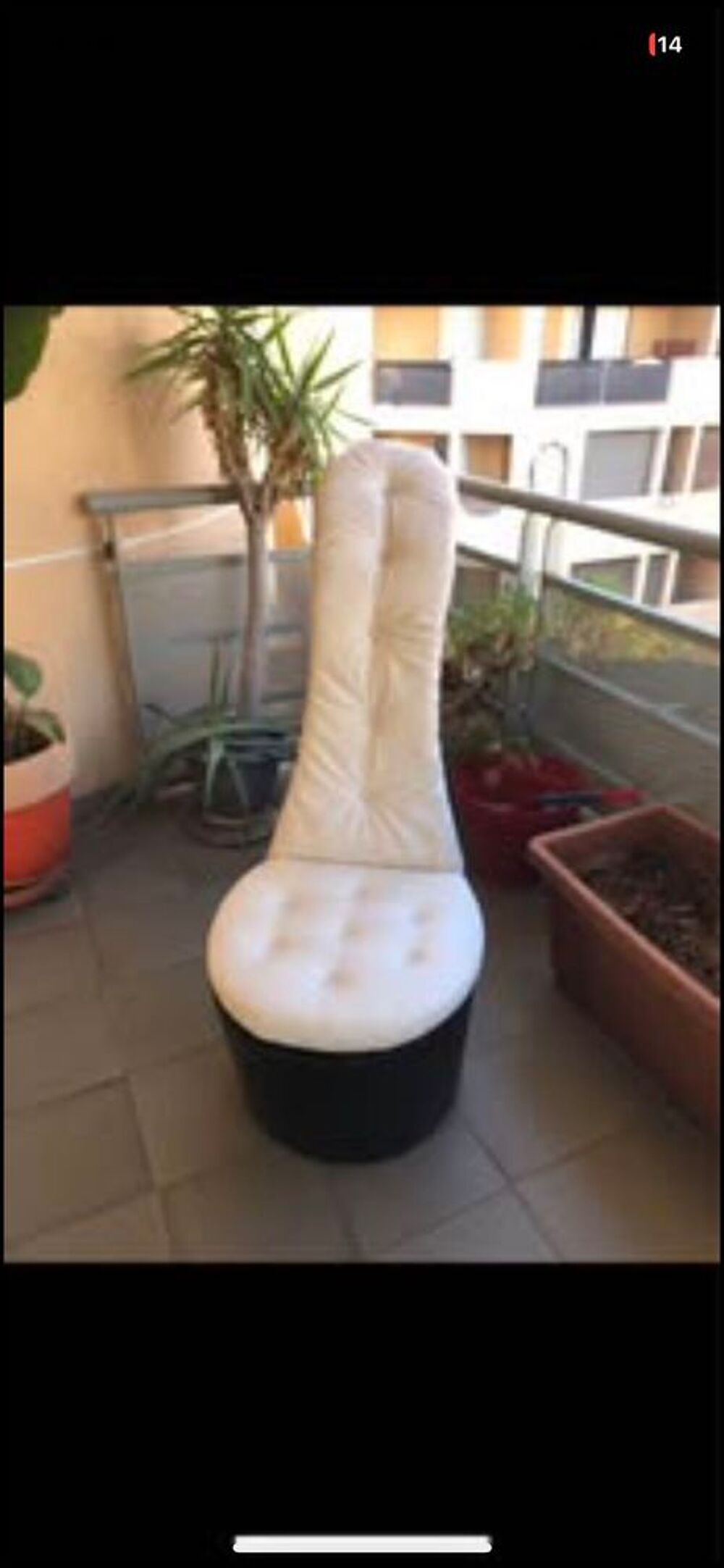 fauteuil talon aiguille Décoration