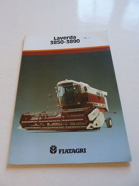 Prospectus moissonneuse batteuse LAVERDA 3850-3890 1 Marcilly-le-Hayer (10)