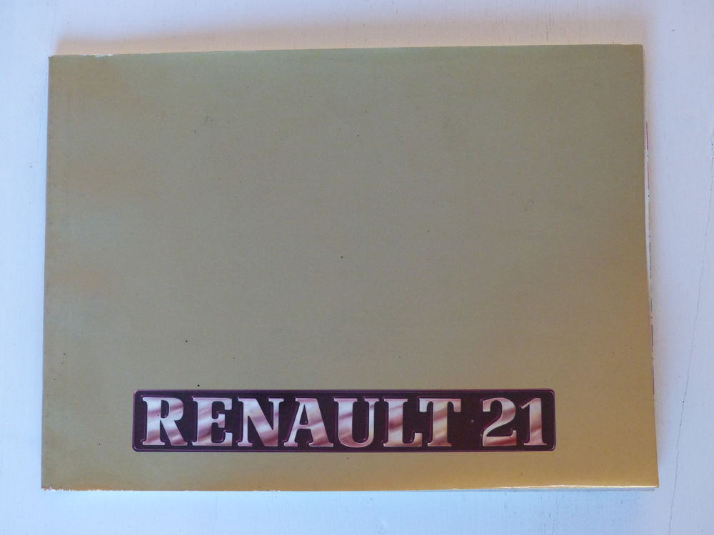 Notice Renault 21 Livres et BD