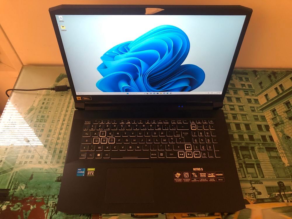 ACER NITRO 5 (AN517-54) RTX 3070 17'3 (Comme neuf) Matériel informatique
