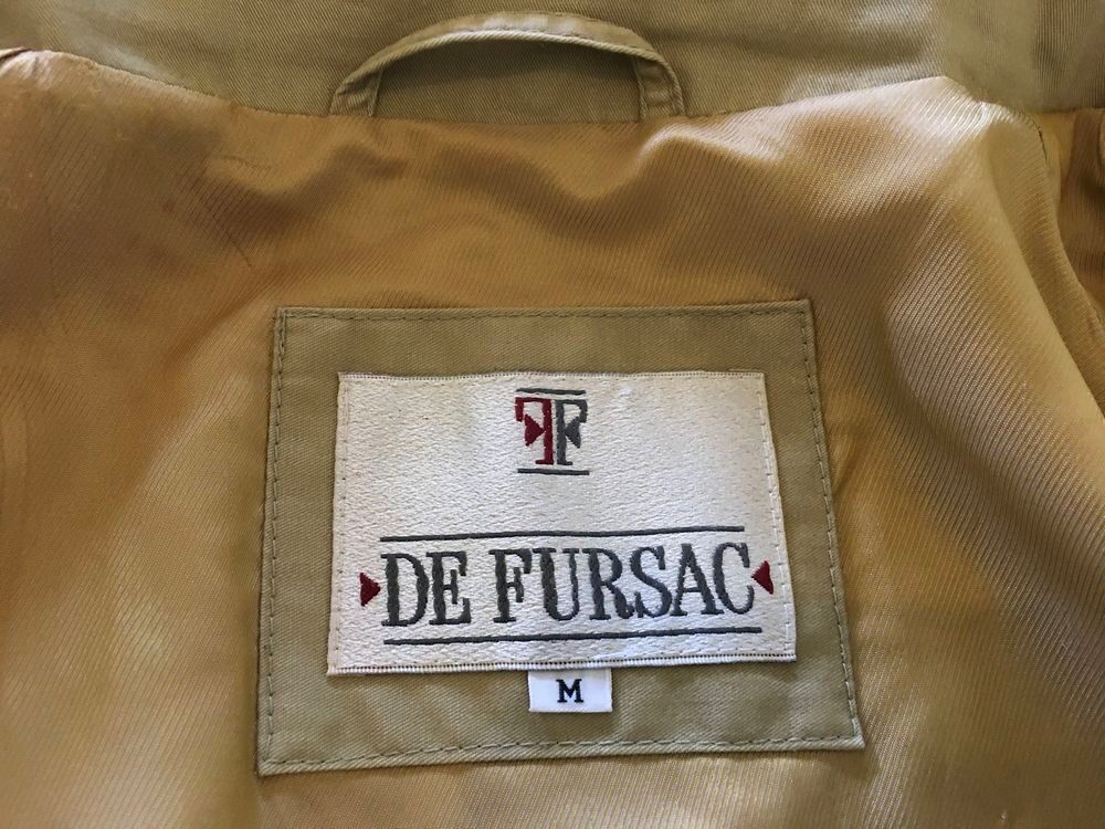 Imperm&eacute;able beige DE FURSAC, taille m&eacute;dium, Etat neuf Vtements