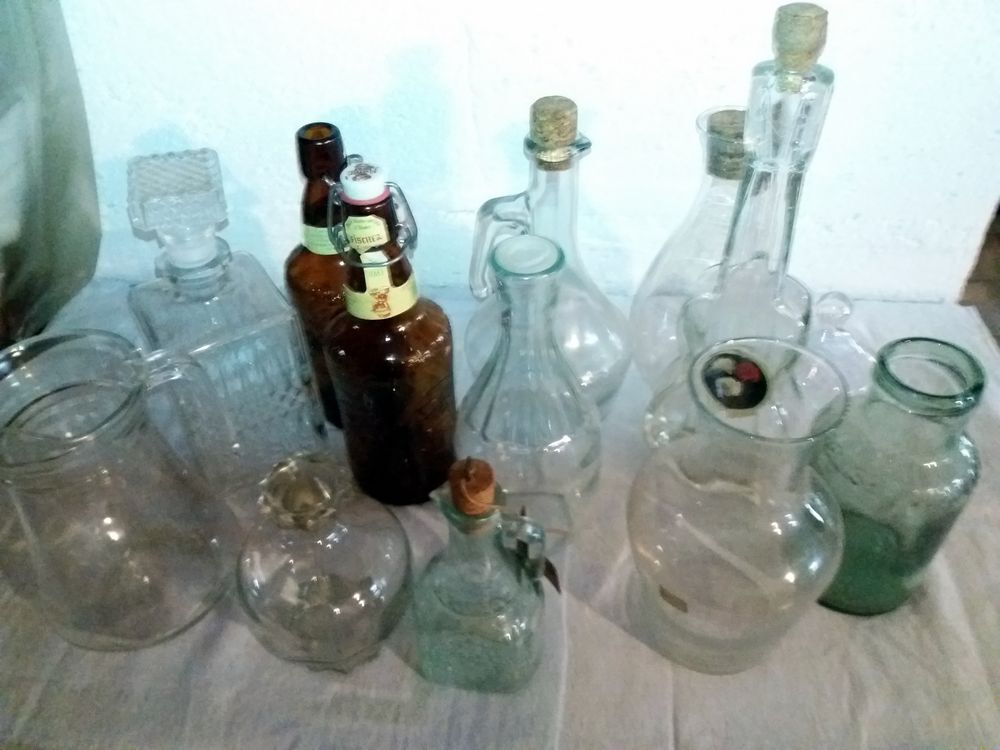 Carafes en verre Décoration