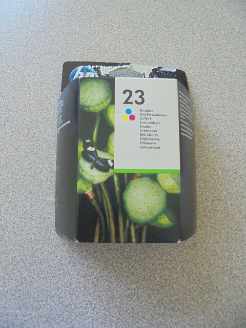 Cartouche HP 23 trois couleurs (26) 40 Tours (37)