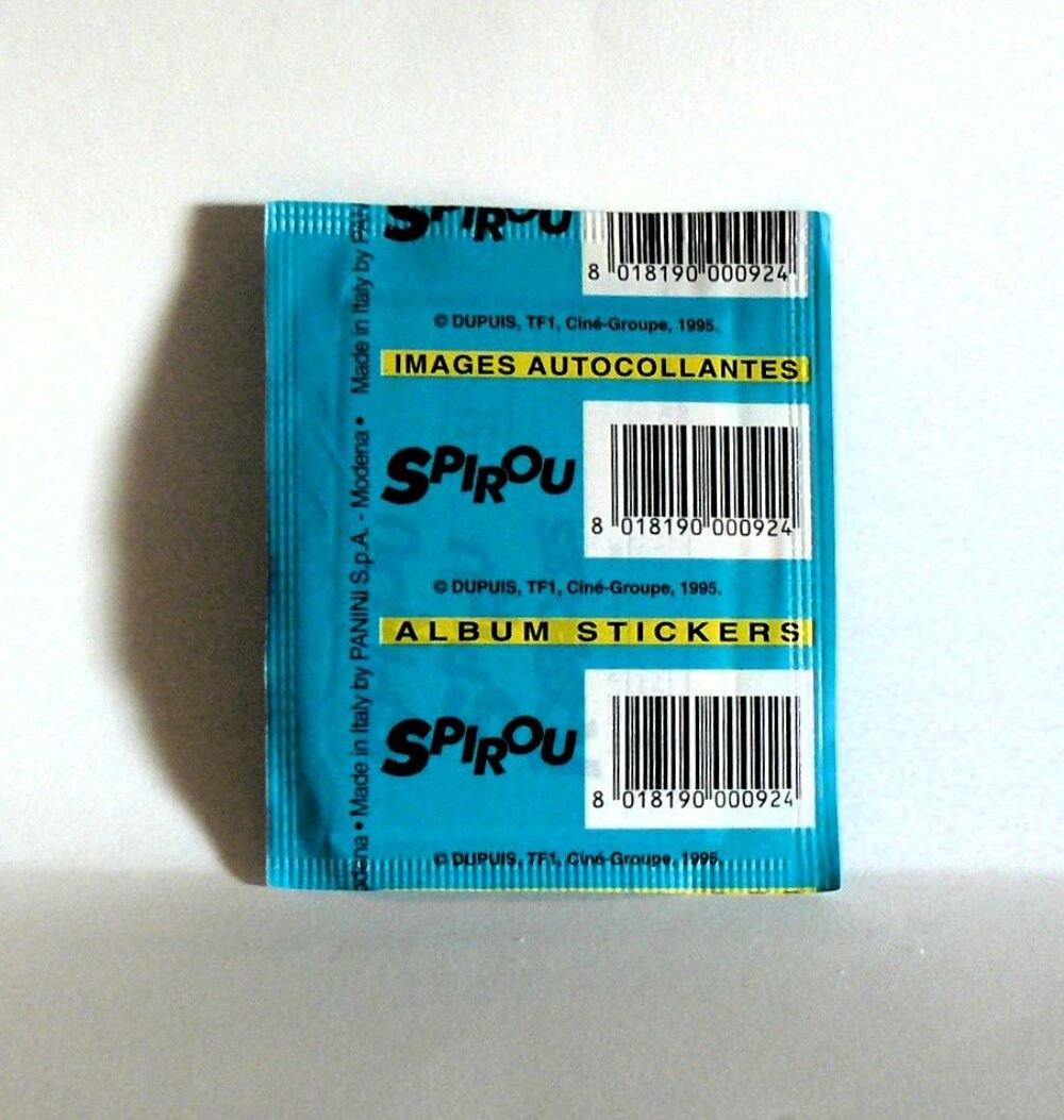 Pochette Spirou - Panini - 1995 - scell&eacute;e 