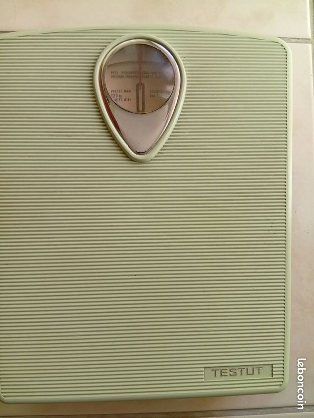 P&egrave;se-personne m&eacute;canique Testut vintage Bricolage
