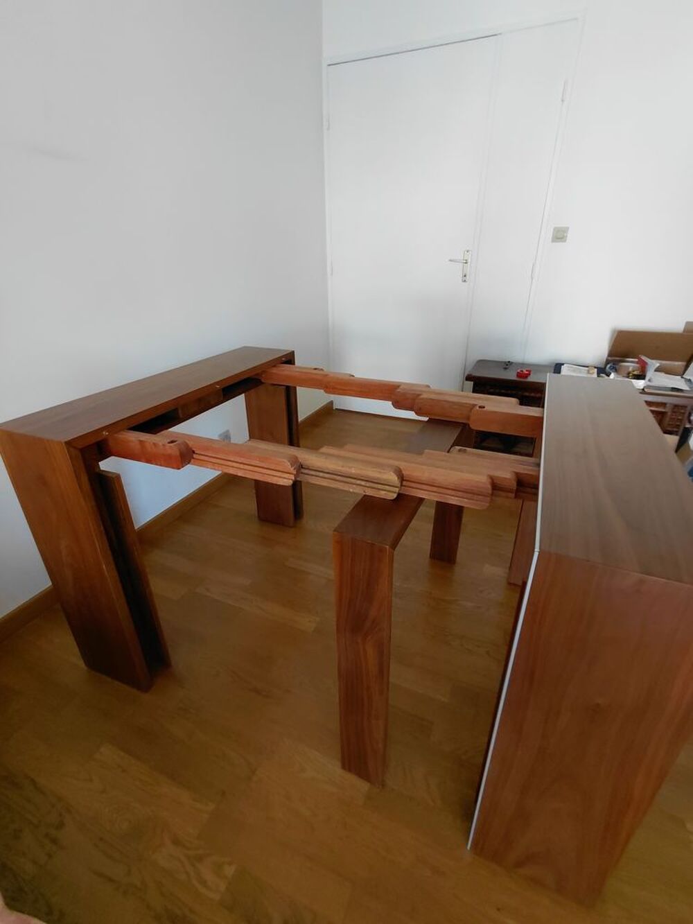 Meuble Gautier. Table console de salle &agrave; manger + 4 chaises Meubles