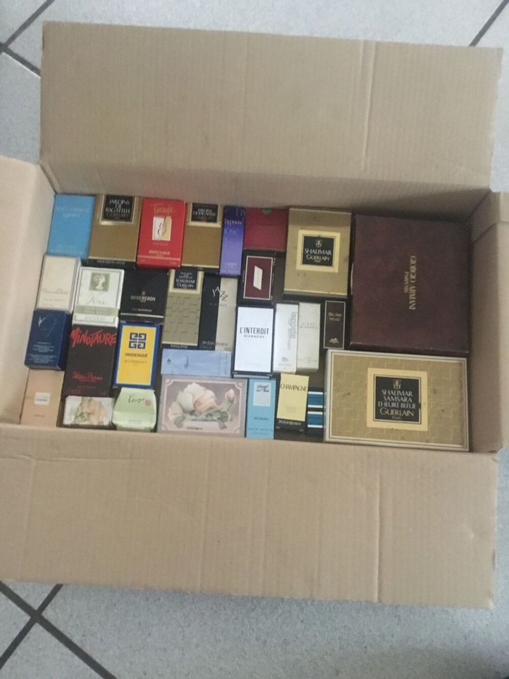 Collection miniatures parfum 