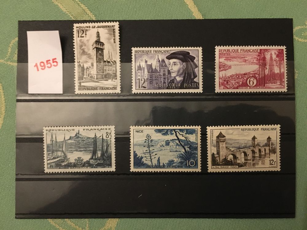 Timbres de Collection de France ** Neufs 1955 