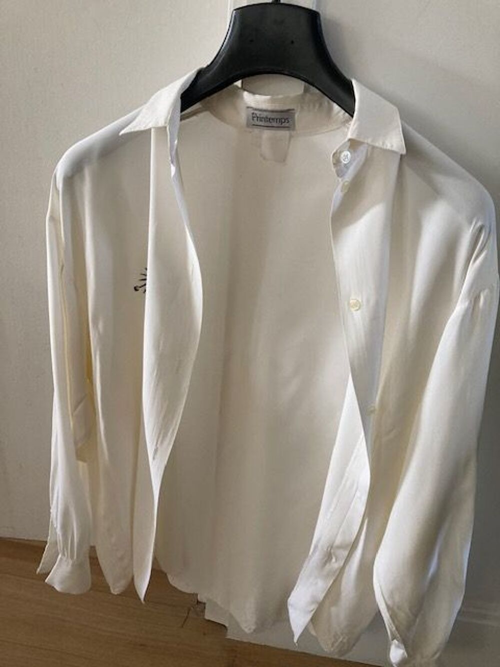 chemisier femme soierie, taille 38, marque printemps Vtements