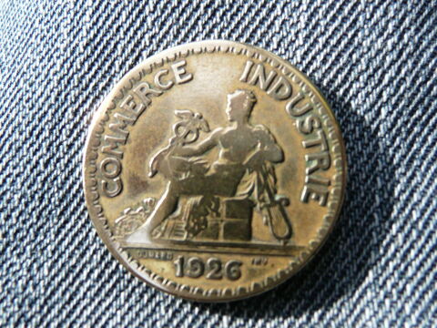 Pi�ce 2 francs Chambre de Commerce 1926 4 Bordeaux (33)