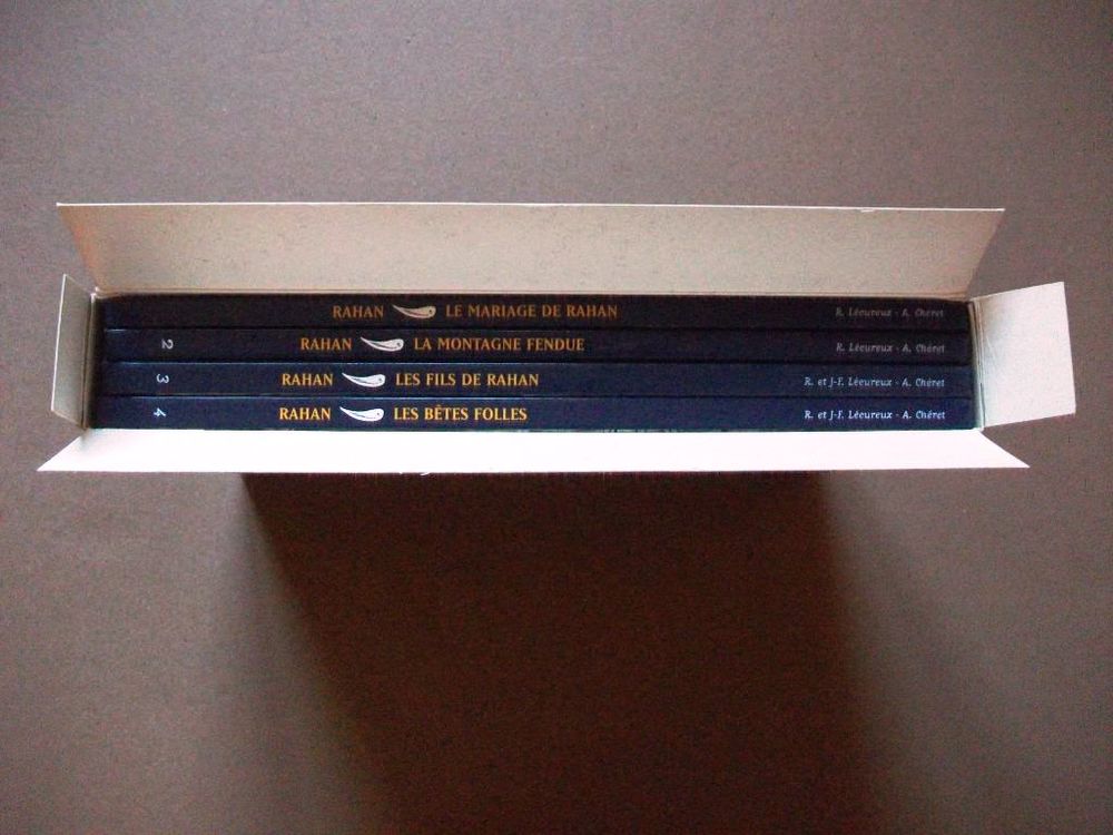 Rahan E.O. coffret l'h&eacute;ritage (L&eacute;cureux 2003) Livres et BD