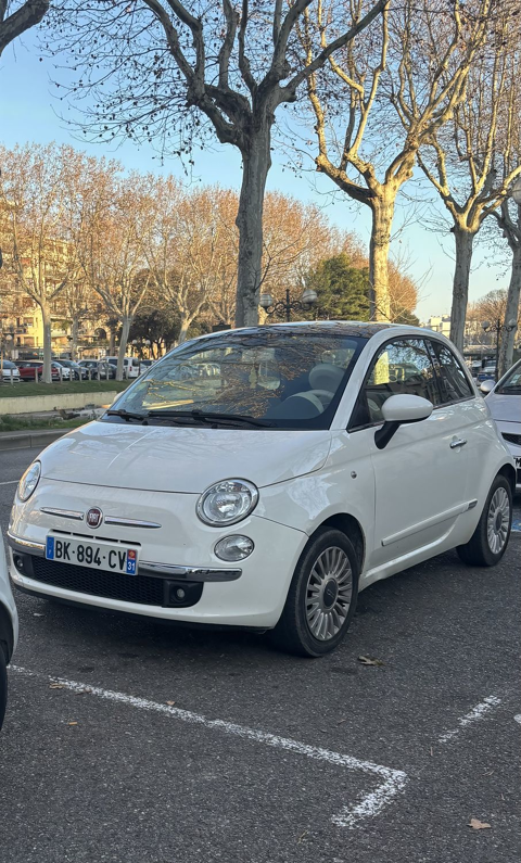 Fiat 500 1.2 8V 69 ch 2008 occasion Boutenac 11200