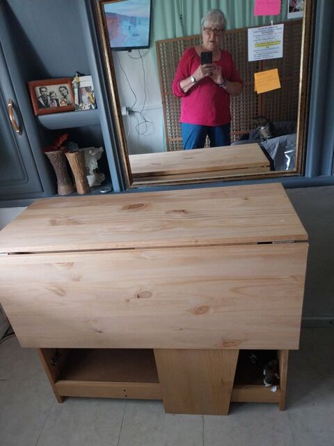 table de cuisine en pin 50 Montcresson (45)