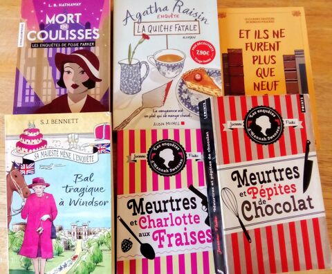 Livres policiers style Cosy Mystery 3 Pradines (46)
