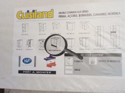 Meuble Cuisiland Bas. 10 Houdain (62)