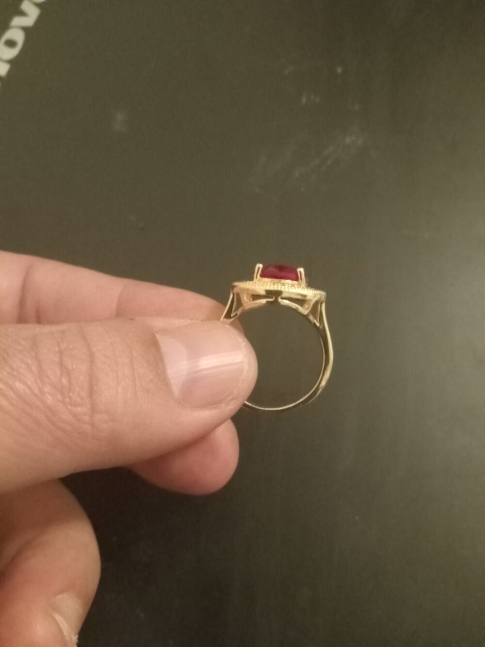 bague plaqu&eacute; or jamais port&eacute; Neuve Bijoux et montres