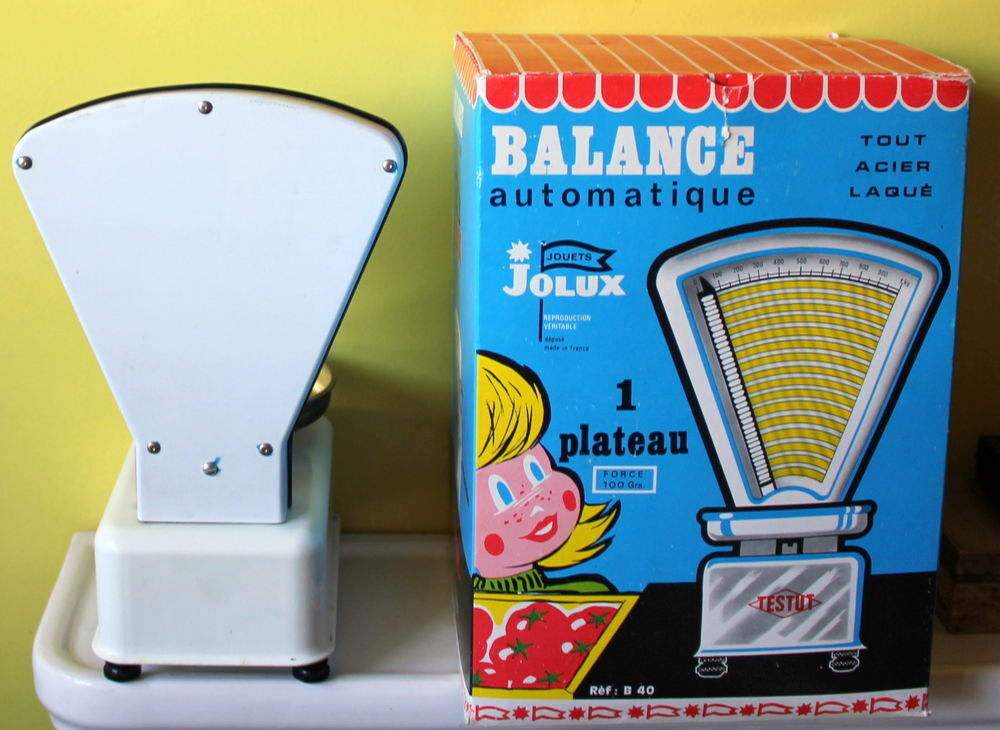 Balance jouet TESTUT par Jolux 1950 Jeux / jouets