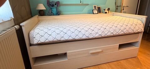 Lit compact GAMI Montana + matelas IKEA 90x190 Savigny-le-Temple (77)