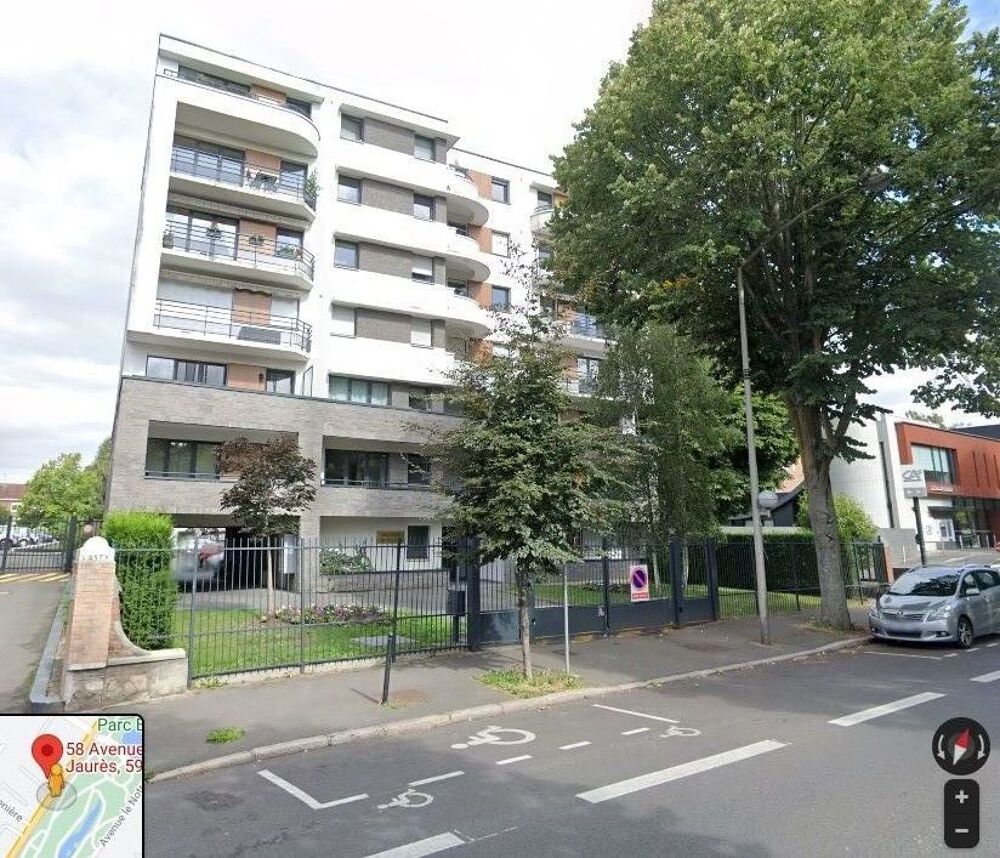 Location Appartement T3 en lisière du Parc Barbieux sur Roubaix côté Croix Roubaix