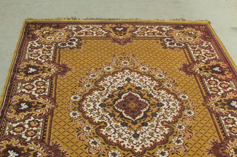 Grand tapis des ann&eacute;es 80, 280 x 190 cm Décoration