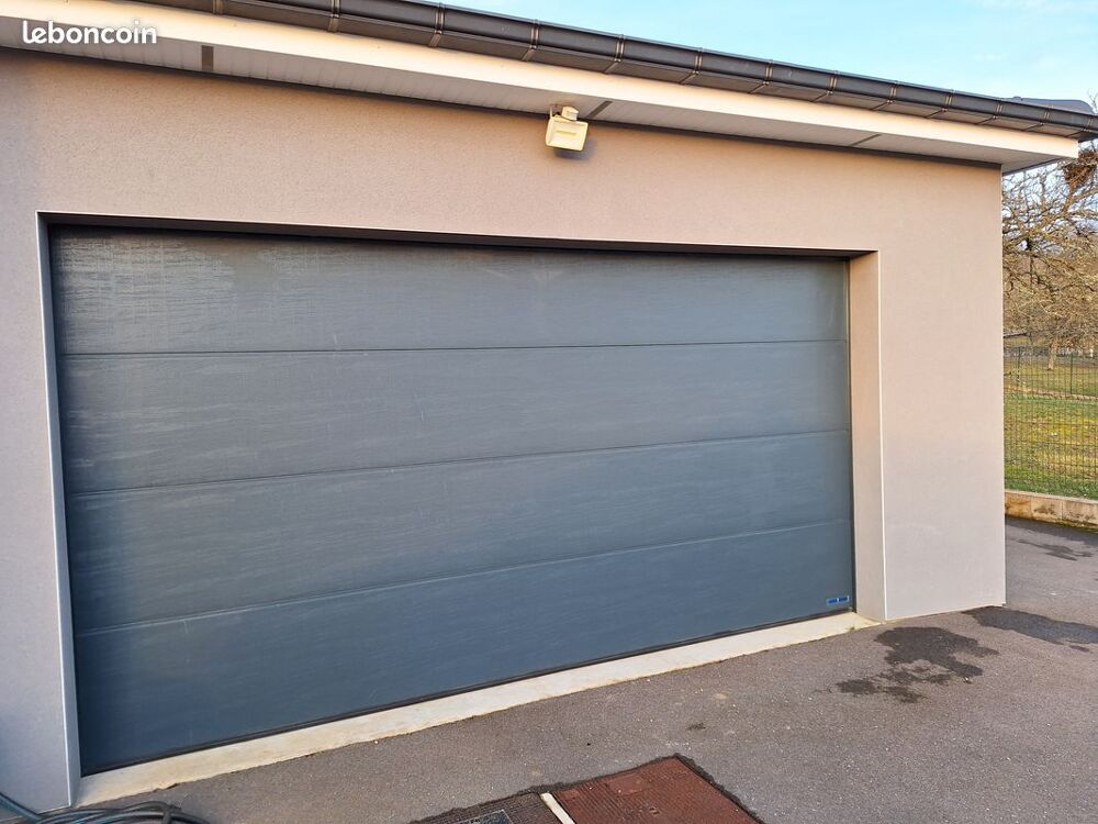 &Agrave; saisir : Porte de garage motoris&eacute;e Hormann ? Parfait &eacute;tat Bricolage