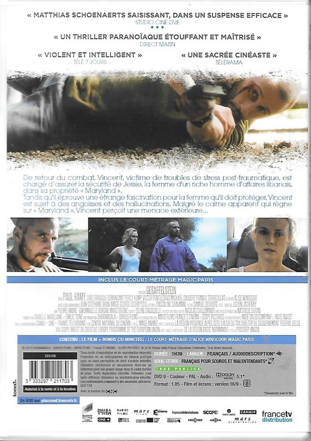 Maryland - DVD DVD et blu-ray