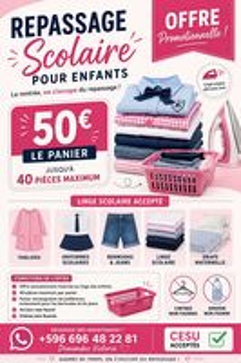   repassage scolaire 