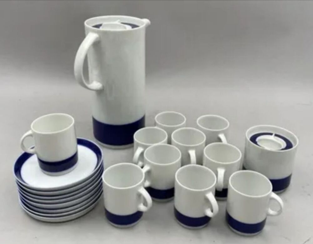 Service caf&eacute; vintage Thomas germany 1970 Décoration
