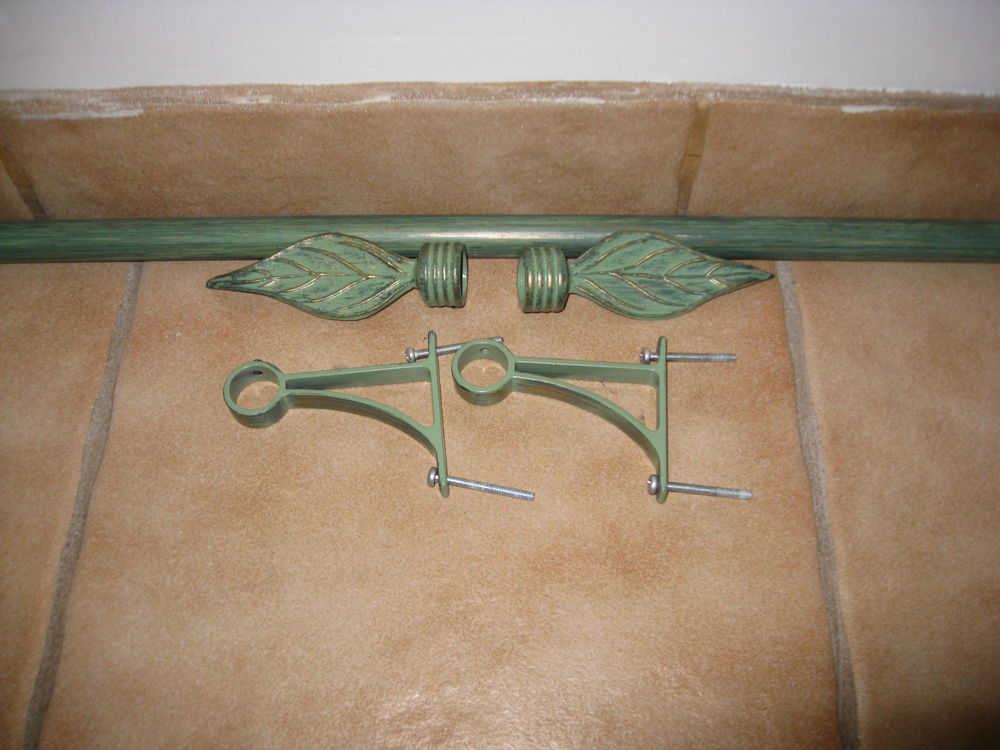 Tringle &agrave; rideau Feuille Décoration