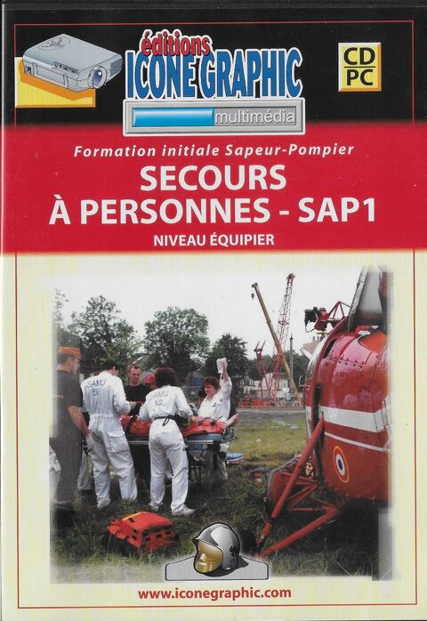cd-rom icône graphique pompiers module SAP1 12 Richwiller (68)