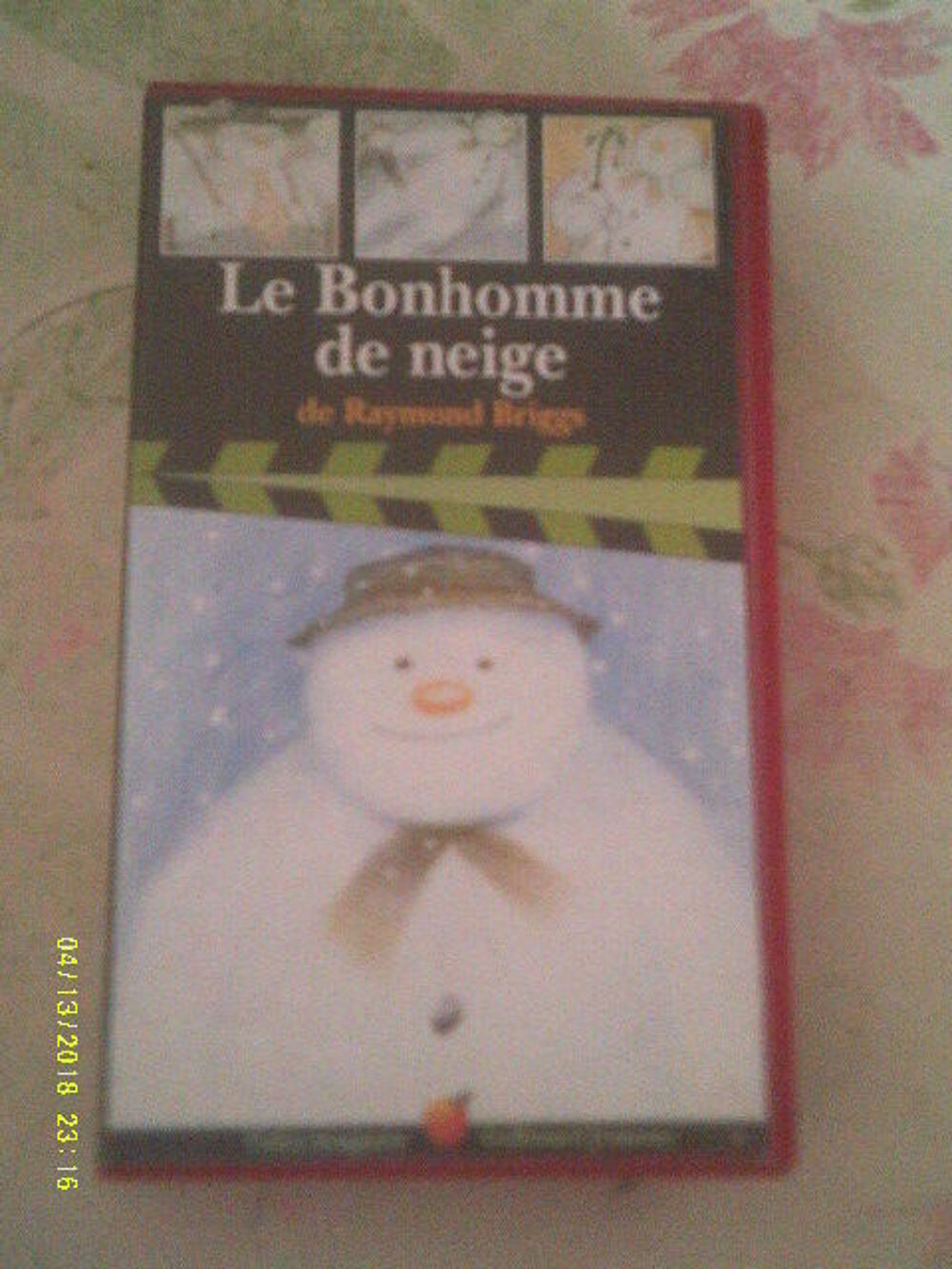 LE BONHOME DE NEIGE de raymond briggs DVD et blu-ray