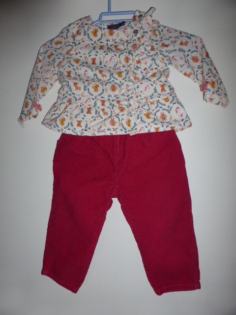 Lot fille pantalon Petit Bateau Top Sergent Major 18 mois 8 Rueil-Malmaison (92)